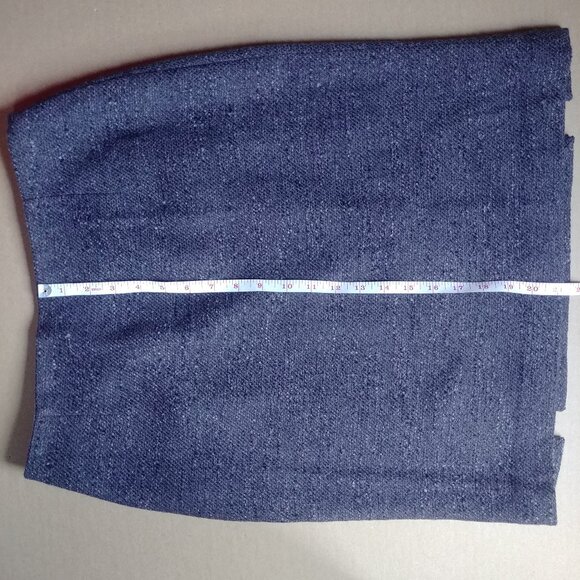Teenflo made in Canada purple wool tweed skirt size 10 runs small - Picture 10 of 11